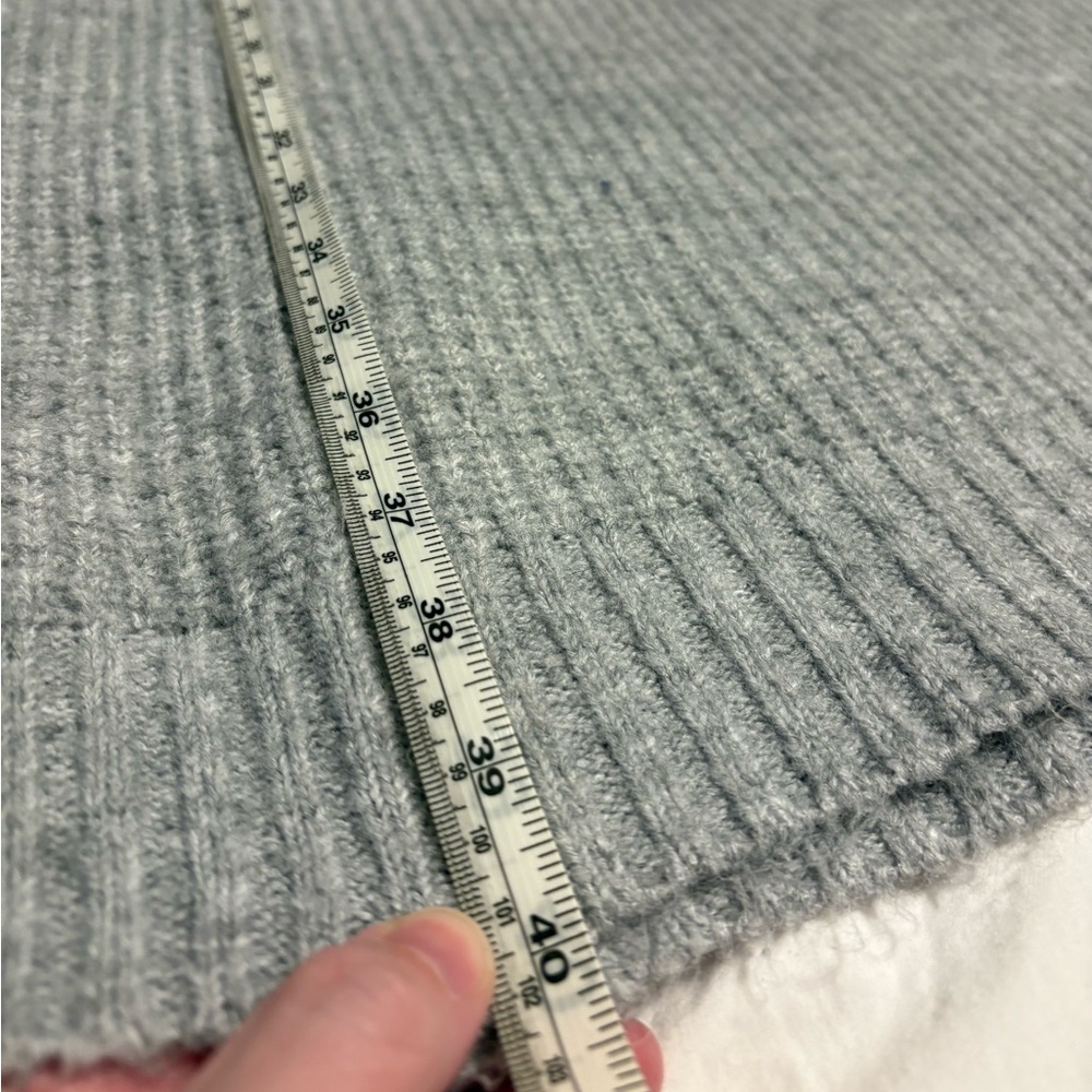 Cozy Gray Women's Sweater Dress by Love Ellie - Picture 8 of 8